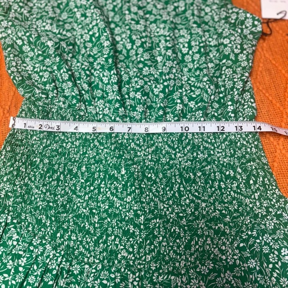 Japna Green Sleeveless Sundress Mini - Picture 5 of 7